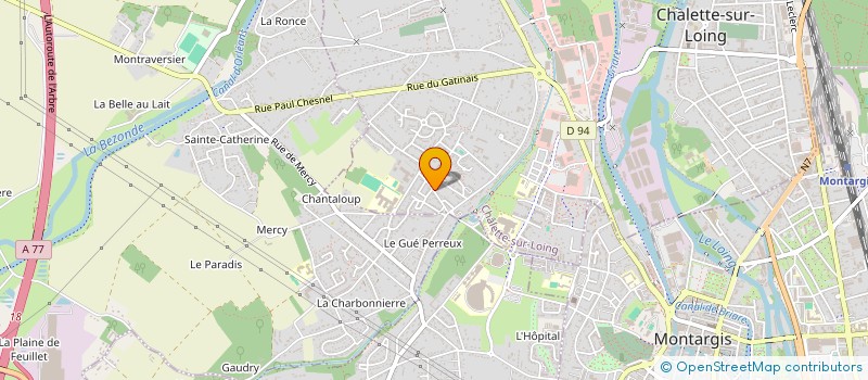 localisation de l'entreprise MONSIEUR ALEXANDRE LIRA à CHALETTE-SUR-LOING