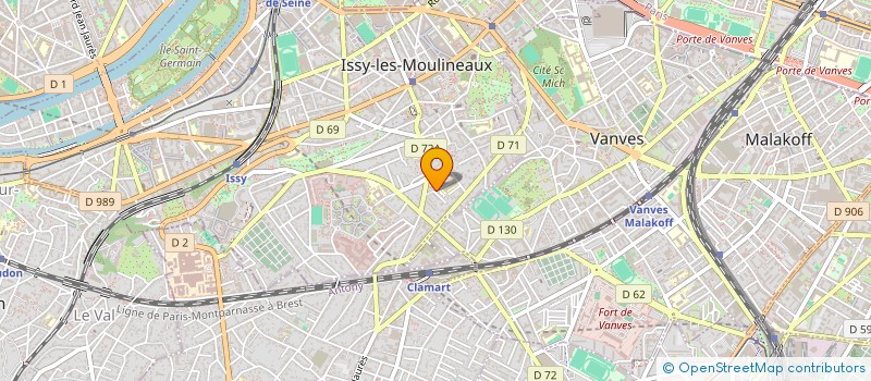 localisation de l'entreprise MONSIEUR ALEXANDRE LITCHINKO à ISSY-LES-MOULINEAUX