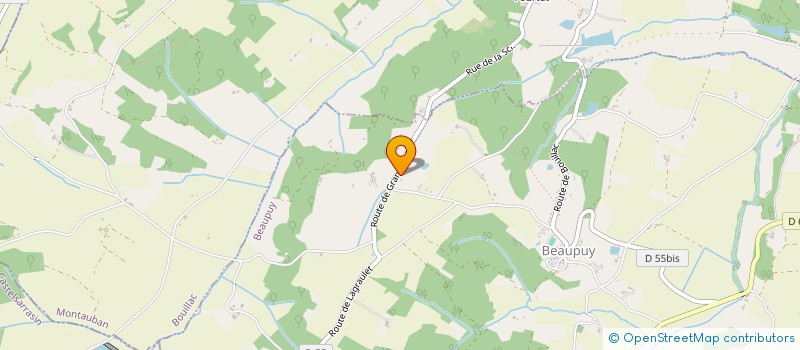 localisation de l'entreprise MONSIEUR ALEXANDRE LLERA  DAUX