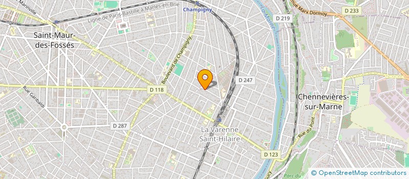 localisation de l'entreprise MONSIEUR ALEXANDRE LOGIE  SAINT-MAUR-DES-FOSSES