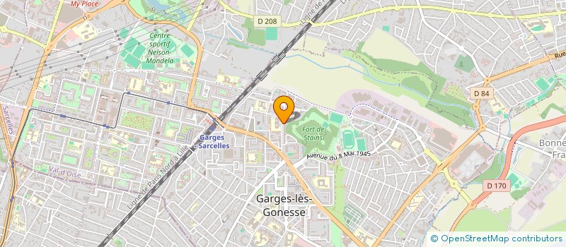 localisation de l'entreprise MONSIEUR ALEXANDRE LOPES SILVA  GARGES-LES-GONESSE