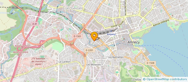 localisation de l'entreprise MONSIEUR ALEXANDRE LOPEZ à ANNECY
