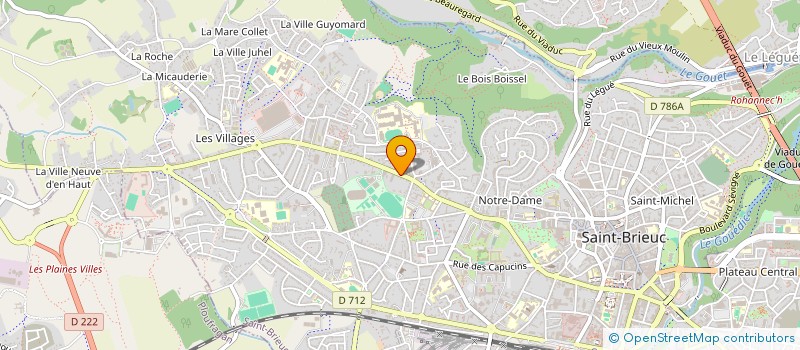 localisation de l'entreprise MONSIEUR ALEXANDRE LORCY à SAINT-BRIEUC