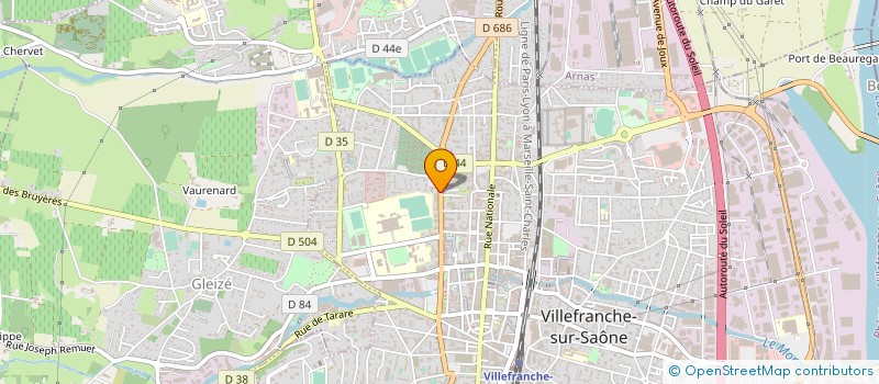 localisation de l'entreprise MONSIEUR ALEXANDRE LOTHE à TREVOUX