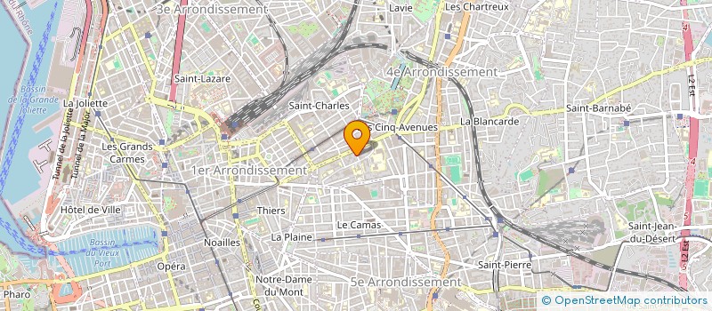 localisation de l'entreprise MONSIEUR ALEXANDRE LOUAPRE à MARSEILLE