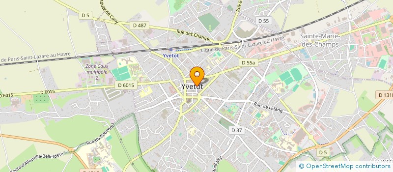 localisation de l'entreprise MONSIEUR ALEXANDRE LOUIS à YVETOT