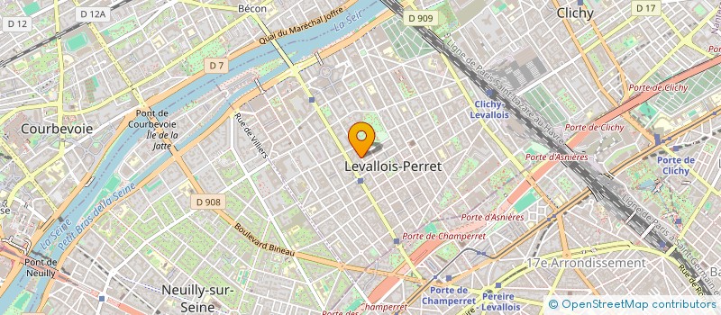 localisation de l'entreprise MONSIEUR ALEXANDRE LOUIS à LEVALLOIS-PERRET