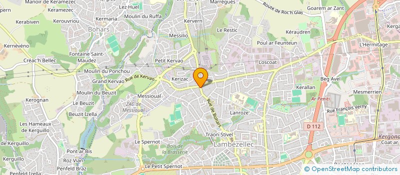 localisation de l'entreprise MONSIEUR ALEXANDRE LOUIS à BREST