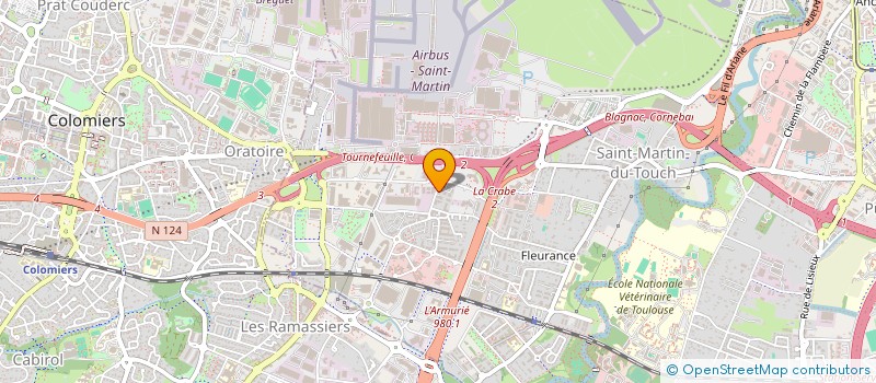 localisation de l'entreprise MONSIEUR ALEXANDRE LOUPSANS à TOULOUSE