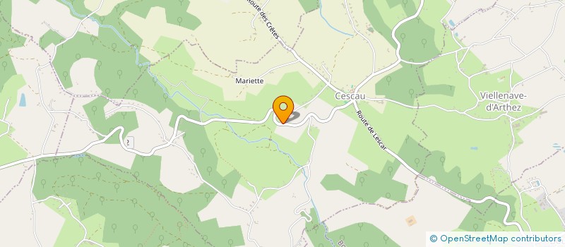 localisation de l'entreprise MONSIEUR ALEXANDRE LOURENCO  CESCAU