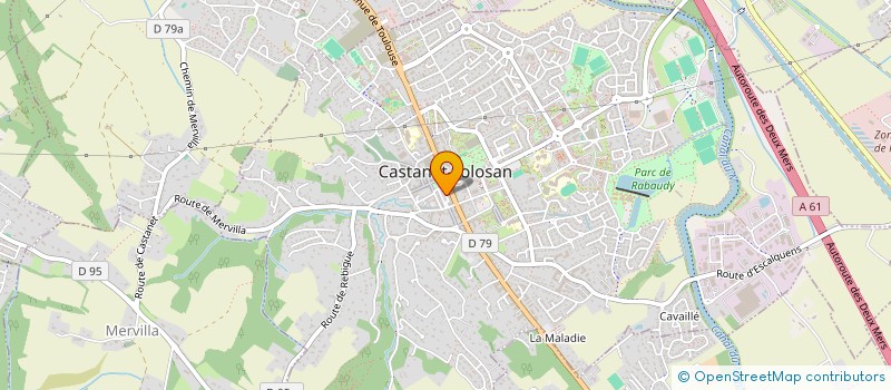 localisation de l'entreprise MONSIEUR ALEXANDRE LOUSTAU à CASTANET-TOLOSAN