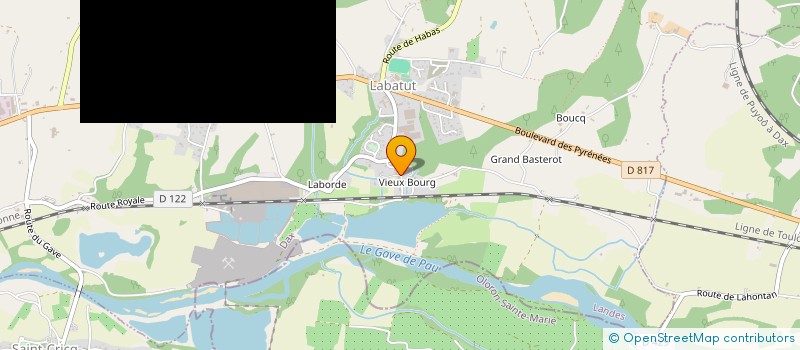 localisation de l'entreprise MONSIEUR ALEXANDRE LOUSTAUNAU à LABATUT