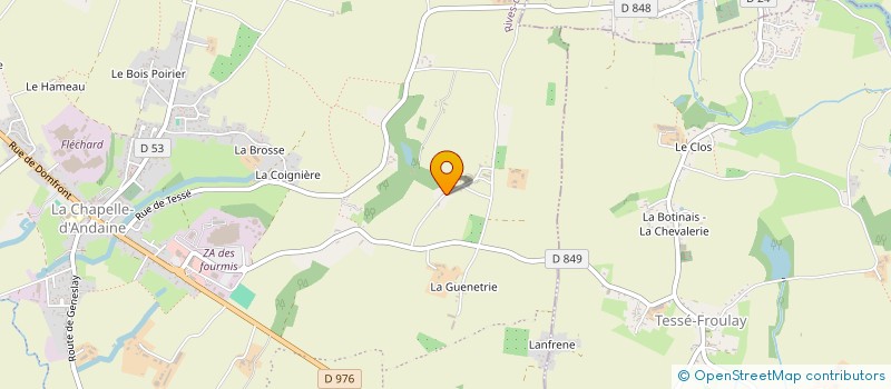 localisation de l'entreprise MONSIEUR ALEXANDRE LOUVEAU à RIVES D'ANDAINE