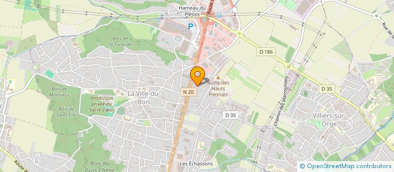 localisation de l'entreprise MONSIEUR ALEXANDRE LOUVEL  BALLAINVILLIERS