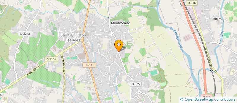 localisation de l'entreprise MONSIEUR ALEXANDRE LOWENSKY  SAINT-CHRISTOL-LEZ-ALES