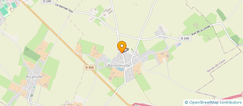 localisation de l'entreprise MONSIEUR ALEXANDRE LOZIER  TERRES-DE-CAUX