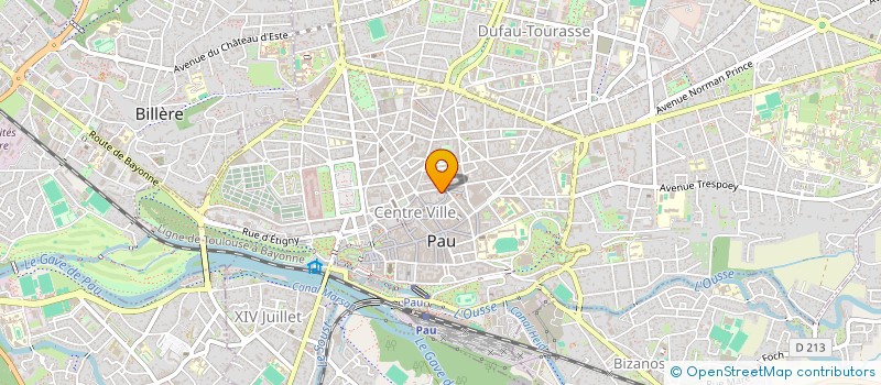 localisation de l'entreprise MONSIEUR ALEXANDRE LUCAS à PAU