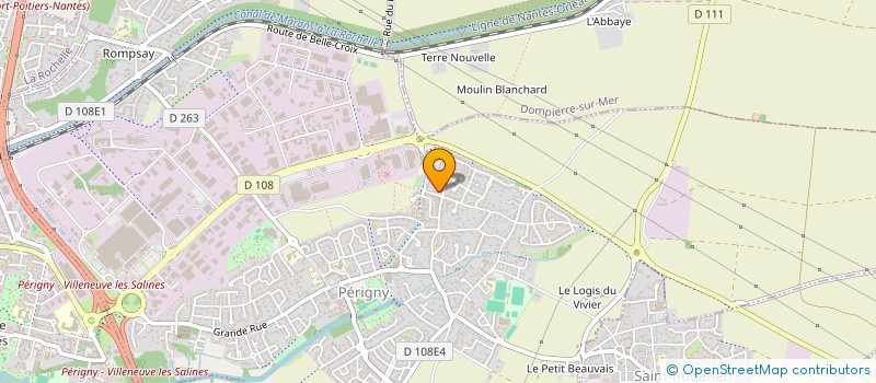 localisation de l'entreprise MONSIEUR ALEXANDRE LUCE à PERIGNY