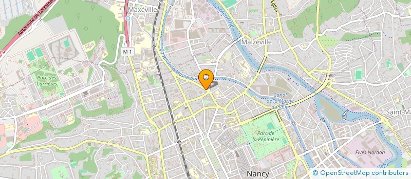 localisation de l'entreprise MONSIEUR ALEXANDRE LUMINEAU  NANCY