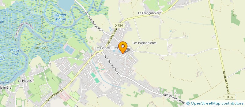 localisation de l'entreprise MONSIEUR ALEXANDRE LUMINEAU  LE FENOUILLER