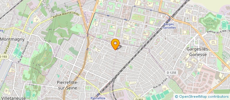 localisation de l'entreprise MONSIEUR ALEXANDRE LUX à PIERREFITTE-SUR-SEINE