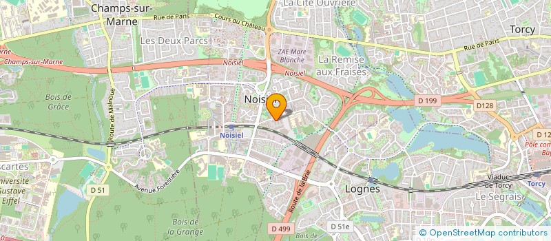 localisation de l'entreprise MONSIEUR ALEXANDRE LY  NOISIEL