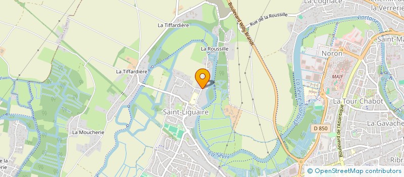 localisation de l'entreprise MONSIEUR ALEXANDRE M'KHANNAT à NIORT
