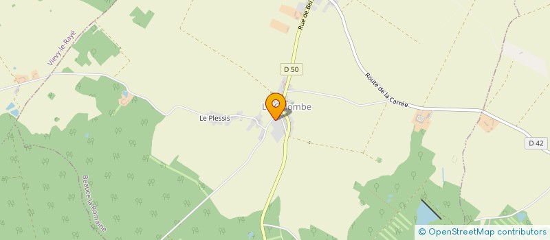 localisation de l'entreprise MONSIEUR ALEXANDRE MACHADO  BEAUCE LA ROMAINE