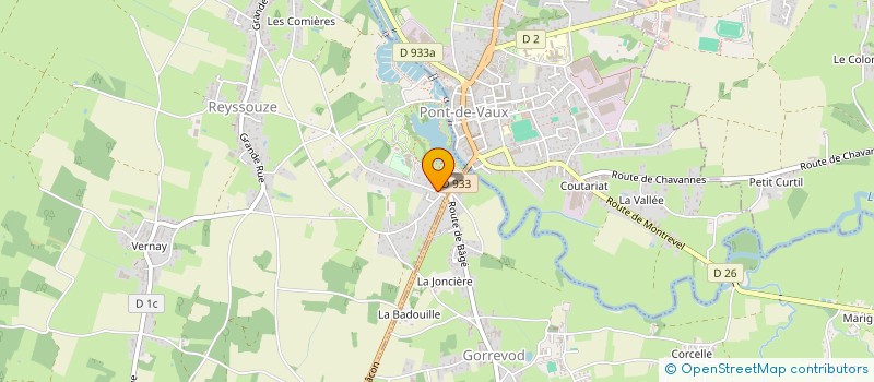 localisation de l'entreprise MONSIEUR ALEXANDRE MADINIER  REYSSOUZE