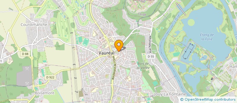 localisation de l'entreprise MONSIEUR ALEXANDRE MAFILLE  VAUREAL