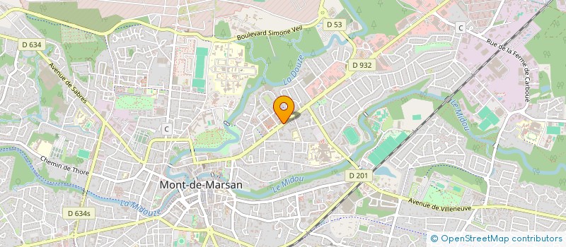 localisation de l'entreprise MONSIEUR ALEXANDRE MAGALHAES OLIVEIRA  MONT-DE-MARSAN