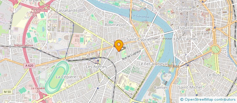 localisation de l'entreprise MONSIEUR ALEXANDRE MAGNAS à TOULOUSE