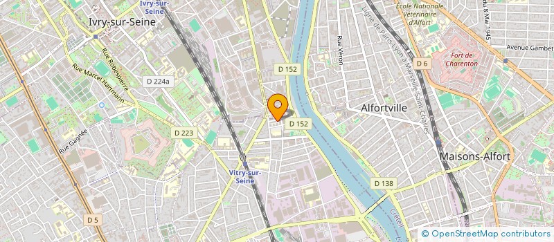 localisation de l'entreprise MONSIEUR ALEXANDRE MAHBOUBI à VITRY-SUR-SEINE