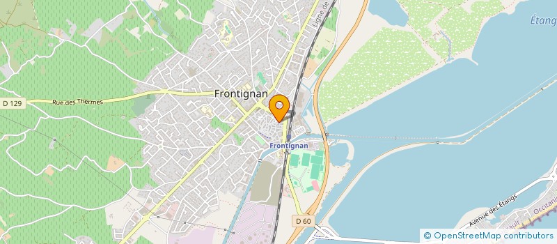 localisation de l'entreprise MONSIEUR ALEXANDRE MAHUL à FRONTIGNAN