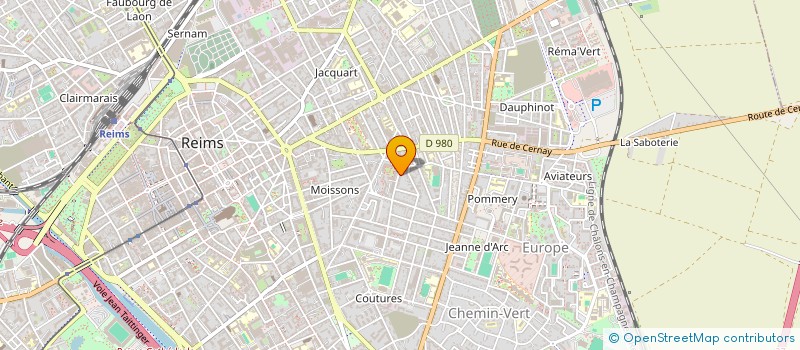 localisation de l'entreprise MONSIEUR ALEXANDRE MAILLIET  REIMS