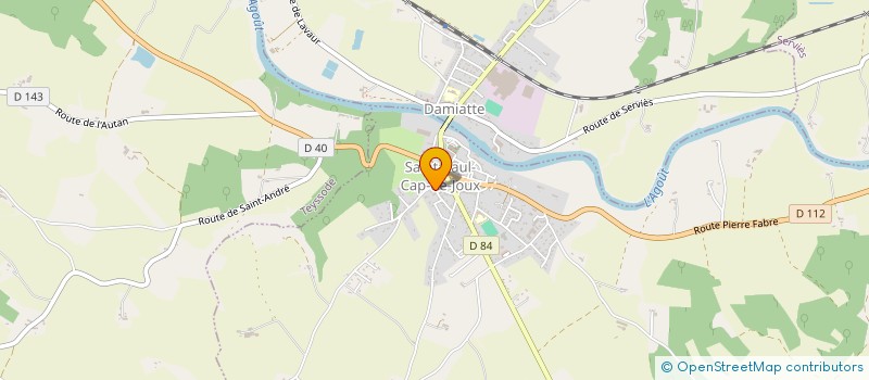 localisation de l'entreprise MONSIEUR ALEXANDRE MAISONNEUVE  SAINT-PAUL-CAP-DE-JOUX