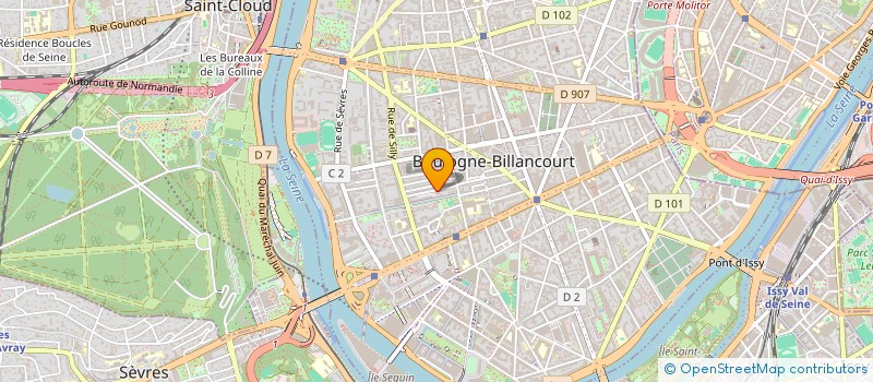 localisation de l'entreprise MONSIEUR ALEXANDRE MALE à BOULOGNE-BILLANCOURT