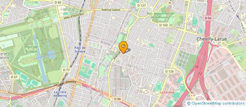 localisation de l'entreprise MONSIEUR ALEXANDRE MALIK  L'HAY-LES-ROSES