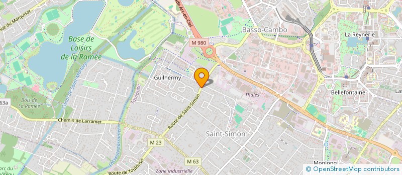 localisation de l'entreprise MONSIEUR ALEXANDRE MANET à TOULOUSE