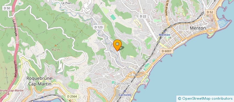 localisation de l'entreprise MONSIEUR ALEXANDRE MANNAERT à MENTON