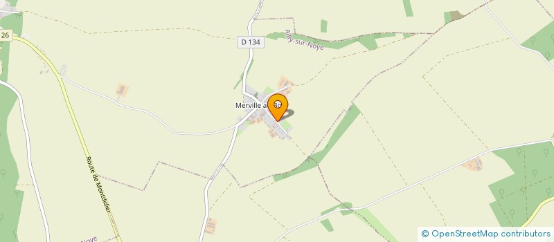 localisation de l'entreprise MONSIEUR ALEXANDRE MANNIER  AILLY SUR NOYE