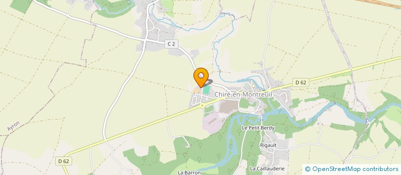 localisation de l'entreprise MONSIEUR ALEXANDRE MANUAU  CHIRE-EN-MONTREUIL