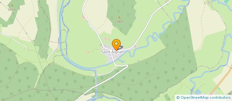 localisation de l'entreprise MONSIEUR ALEXANDRE MARAGE  SAINT-AIGNAN