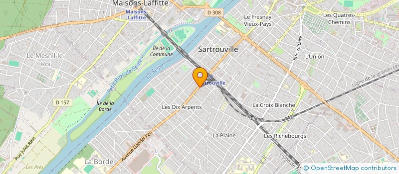 localisation de l'entreprise MONSIEUR ALEXANDRE MARAIS à SARTROUVILLE