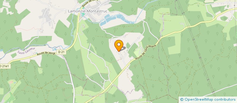 localisation de l'entreprise MONSIEUR ALEXANDRE MARBAIX  LAMONZIE-MONTASTRUC