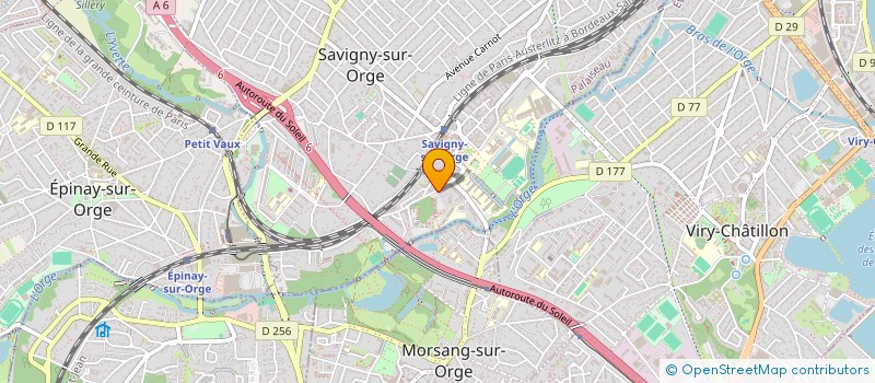 localisation de l'entreprise MONSIEUR ALEXANDRE MARC à SAVIGNY-SUR-ORGE