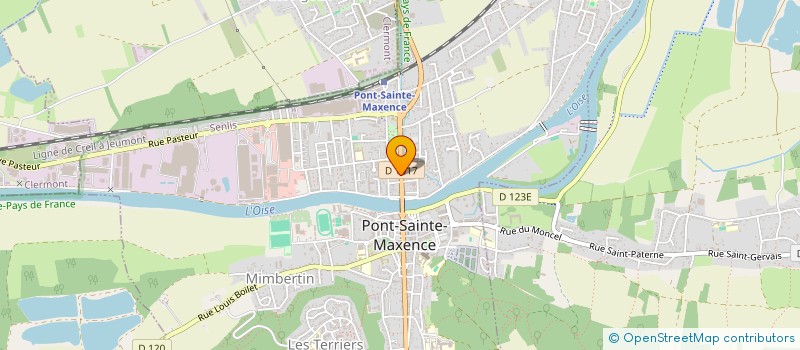 localisation de l'entreprise MONSIEUR ALEXANDRE MARCEAU  PONT-SAINTE-MAXENCE