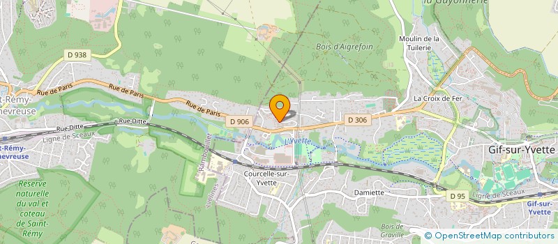 localisation de l'entreprise MONSIEUR ALEXANDRE MARCEAUX  GIF-SUR-YVETTE