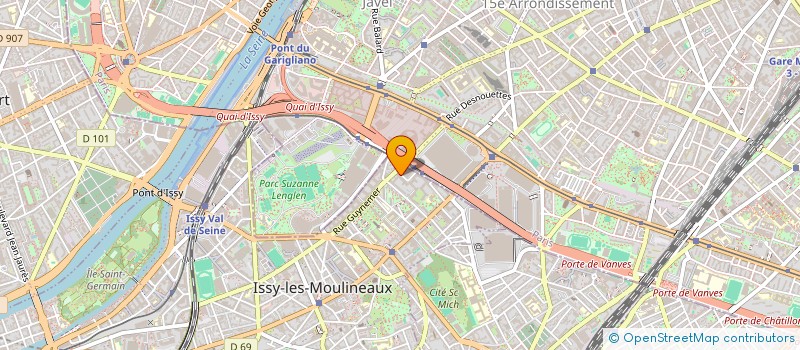 localisation de l'entreprise MONSIEUR ALEXANDRE MARCQ à ISSY-LES-MOULINEAUX