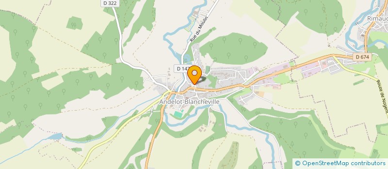 localisation de l'entreprise MONSIEUR ALEXANDRE MARIE à ANDELOT-BLANCHEVILLE